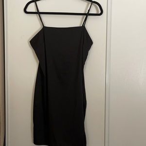 Mini black dress